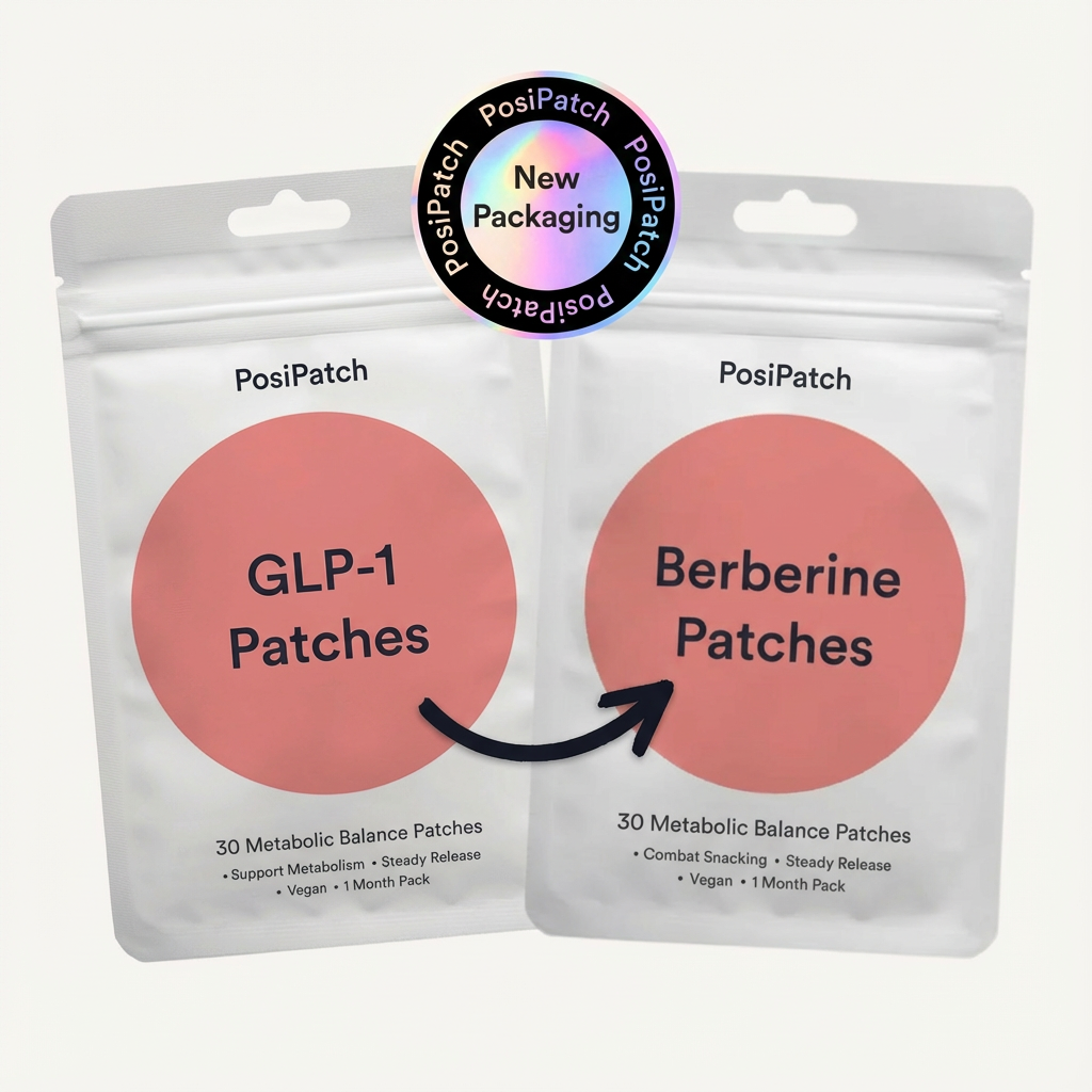 PosiPatch – Berberine Weight Support Patch (30-Day Supply)