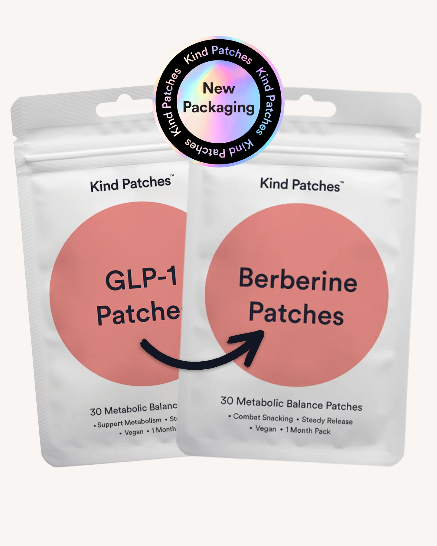 Berberine Weight Support Patches - 30 Day Supply